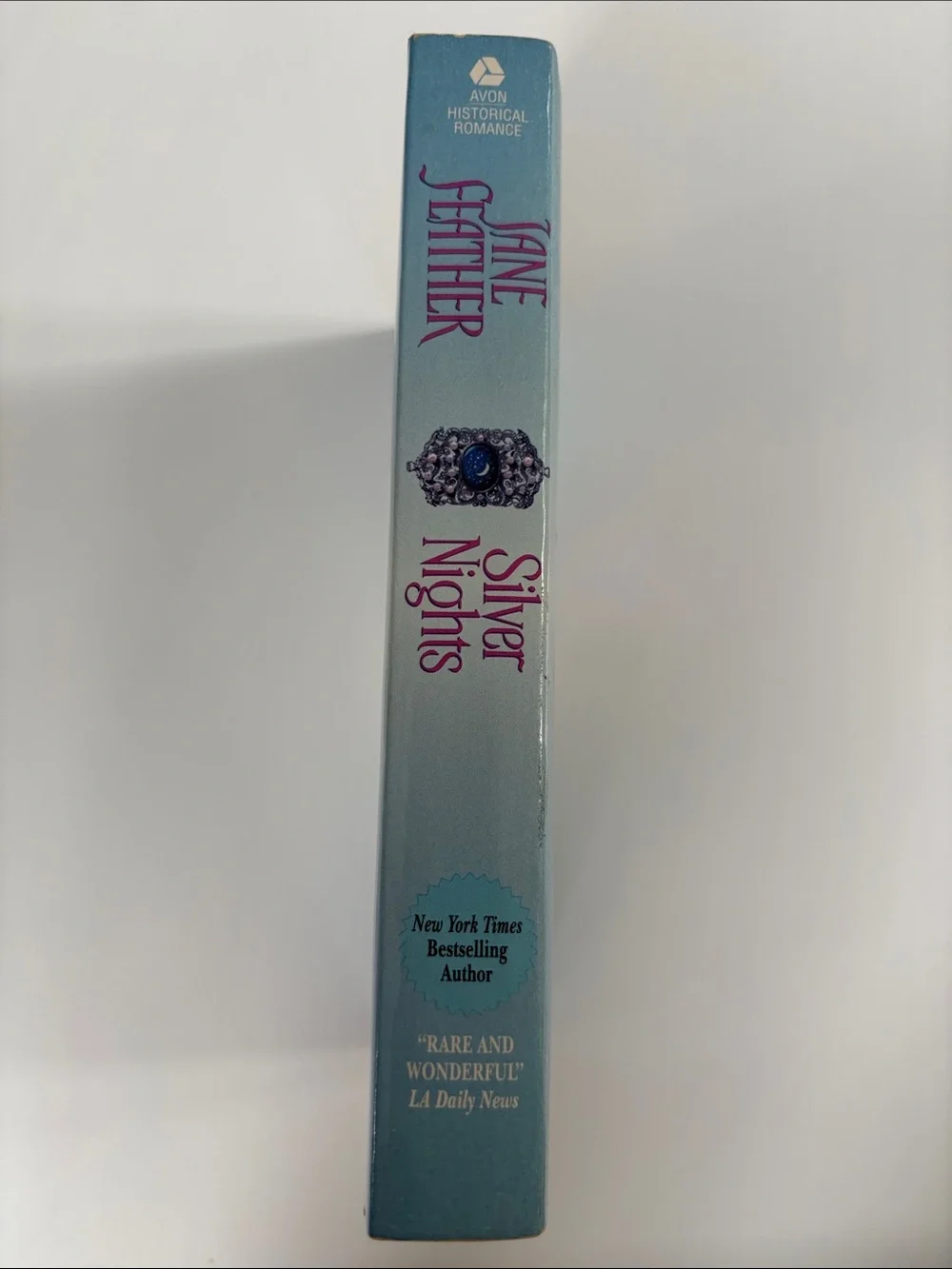 Silver Nights by Jane Feathers paperback book historical romance